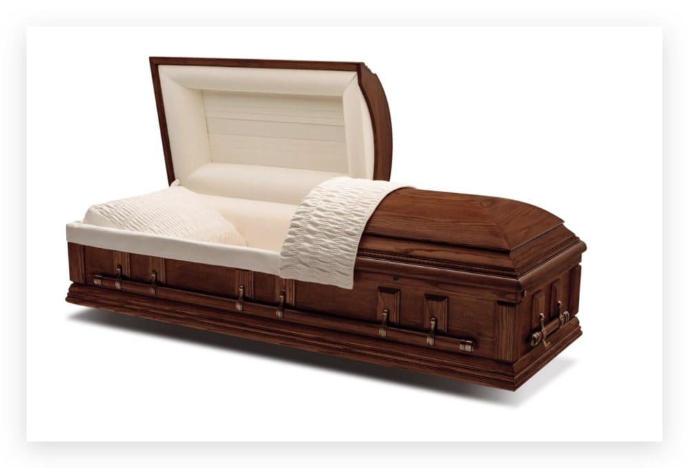 Brexton Oak casket