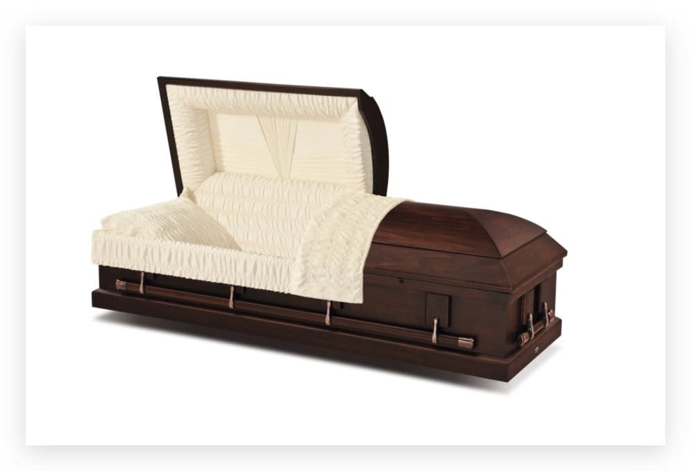 NewPointe Libra Harvest Brown casket