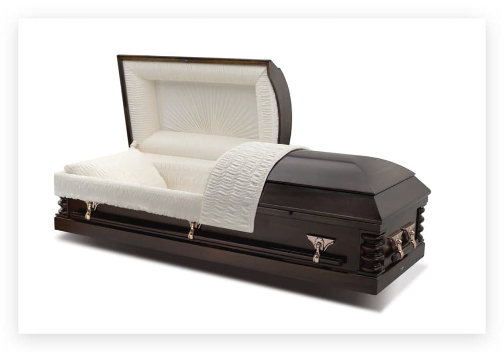 NewPointe Lunar Brown casket