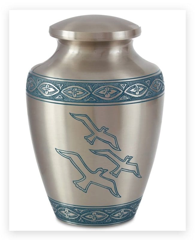 Delphia Wings Urn