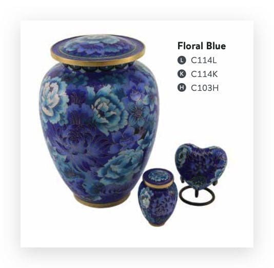 Elite Floral Blue Large/Adult