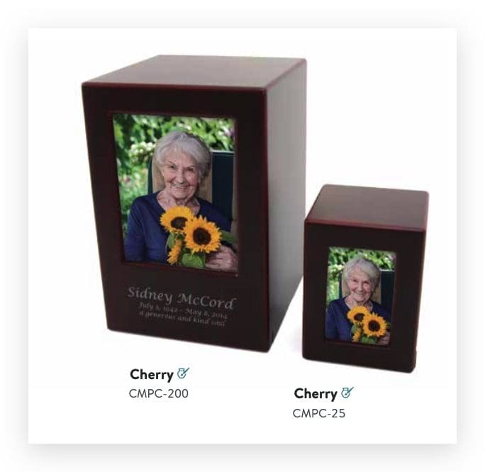Photo Urn Cherry