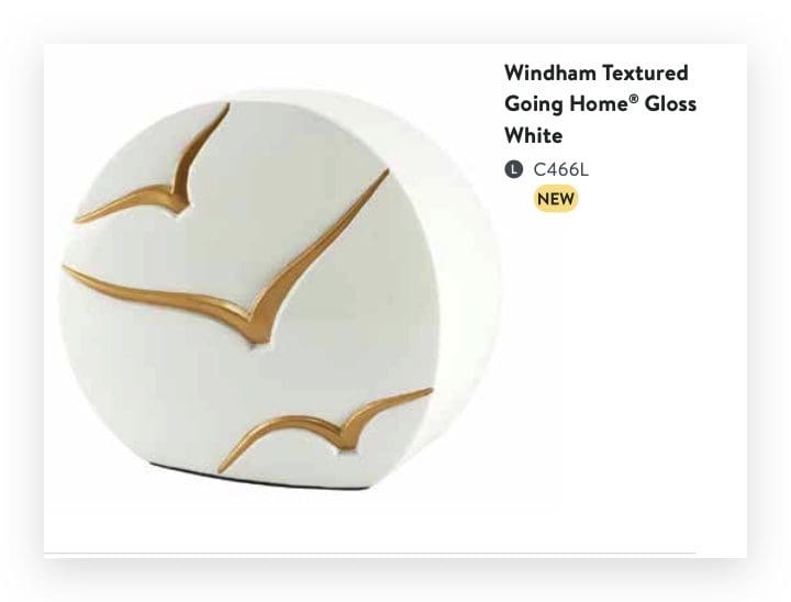 Windham Textured Going Home® Gloss White